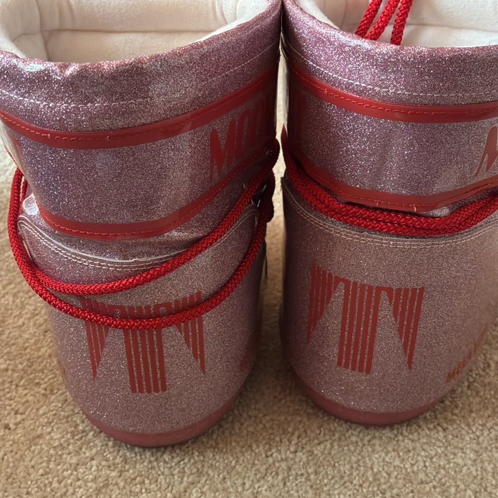 Glitter High Top Sneakers - Picture 4 of 6